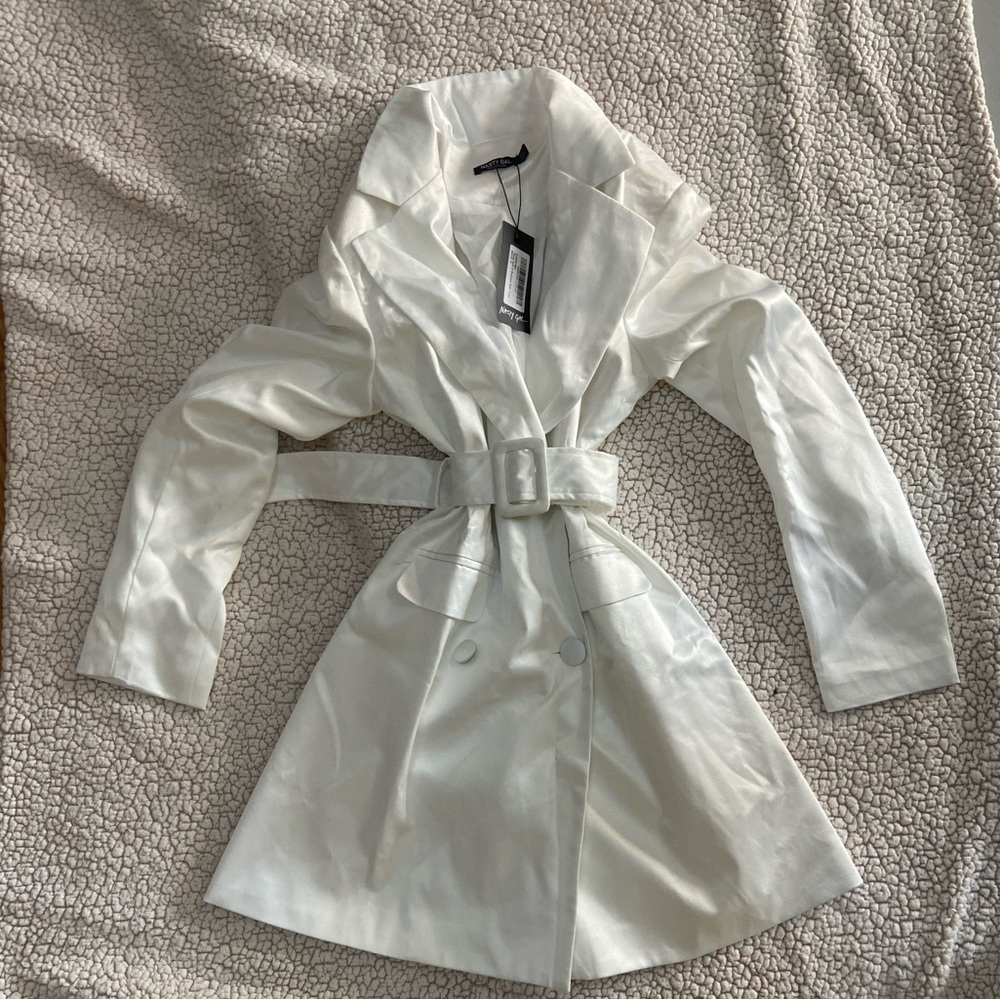 Nasty Gal trench coat dress
